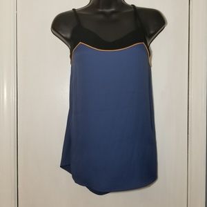 NWT! Ann Taylor Loft blueTank Top Spaghetti